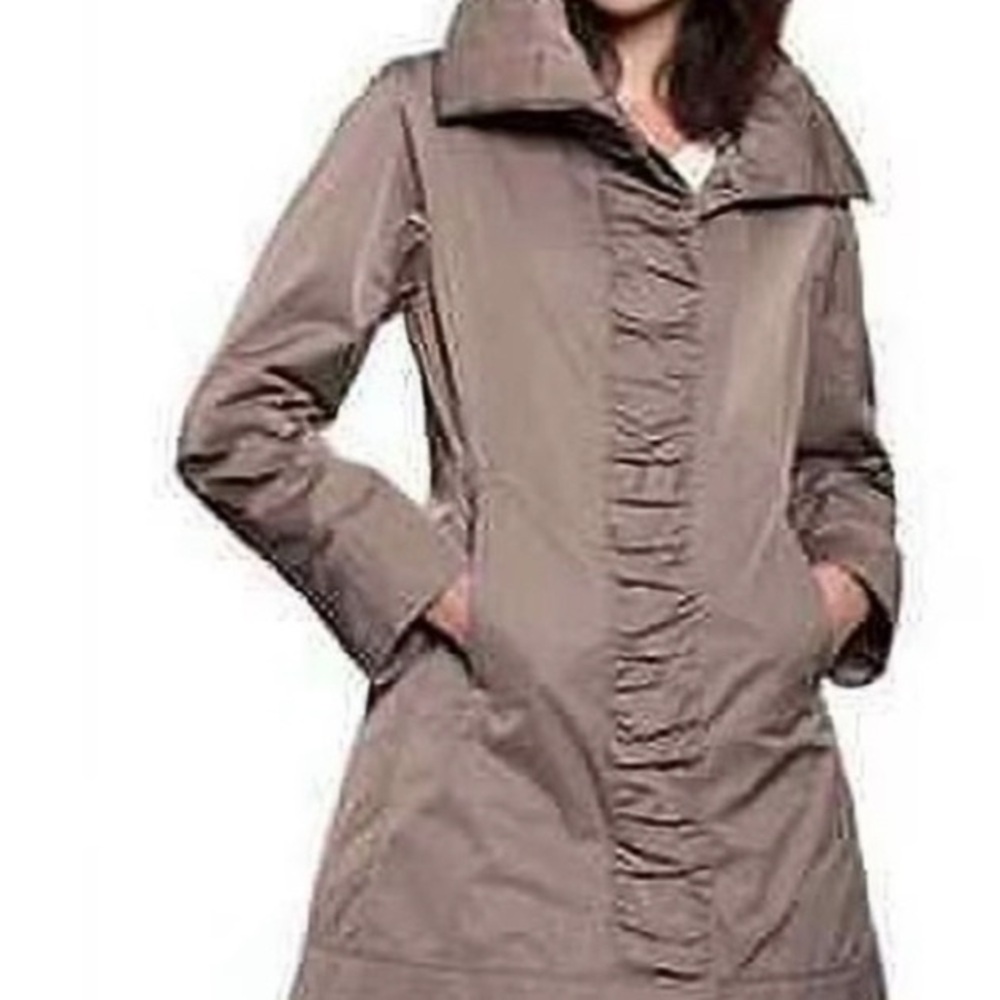 RAINFOREST Women's Trench Coat in Taupe